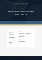 TMS3734 Assignment 5 Portfolio 2026 Due 4 November 2026