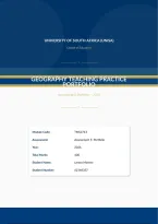TMS3713 Assessment 5 2026 Portfolio Due November 2026