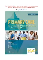 Test Bank Primary Care&colon; The Art and Science of Advanced Practice Nursing 5th Edition and 6th Edition Dunphy &ndash; Exam Elaborations Package Deal