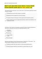 NRNP 6645 Midterm Exam Week 6 &ndash; Exam Prime Winter 2023 New Version 1 & 2