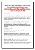 NAB CORE EXAMINATION MEGA PRACTICE TEST BANK &vert; ACTUAL EXAM-STYLE QUESTIONS & VERIFIED ANSWERS WITH COMPLIANCE RATIONALES &vert; PASS GUARANTEED &mdash; LATEST EDITION