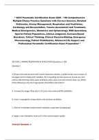 USVI Paramedic Certification Exam 2026 &ndash; Practice Questions & Answers