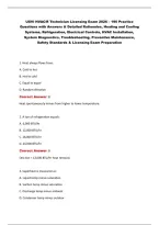 USVI HVAC-R Technician Licensing Exam 2026 &ndash; Practice Questions & Answers