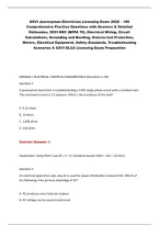 USVI Journeyman Electrician Licensing Exam 2026 &ndash; Practice Questions & Answers