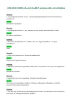 CDSE DERIVATIVE CLASSIFICATION Questions with Correct Solutions