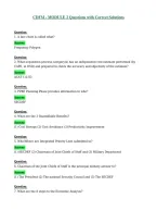 CDFM - MODULE 2 840AFBF4 Questions with Correct Solutions&NewLine;