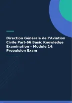 Direction G&eacute;n&eacute;rale de l&rsquo;Aviation Civile Part-66 Basic Knowledge Examination &ndash; Module 14 Exam