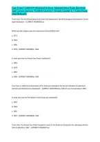Cpia Exam Certified Professional In Iacuc Administration Exam Questions And Correct Answers &lpar;Verified Answers&rpar; &vert; Already Graded A&plus; &vert; Latest Exam &lpar;Just Released&rpar;&NewLine;