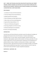 Osat &ndash; Career And Technical Education Exam Practice Questions And Correct&NewLine;Answers &lpar;Verified Answers&rpar; Plus Rationale 2027 Q&A&vert; Instant Download Pdf&period;&rsqb; &NewLine;Questions And Answers &vert; Verified And Well Detailed Answers &vert; Plus Rationales&NewLine;&vert; Guaranteed Pass &vert; Lates