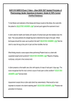 NUR 210&sol; NUR210 Exam 3 Galen &ndash; &lpar;New 2026&sol; 2027 Update&rpar; Principles of &NewLine;Pharmacology Guide &vert; Questions & Answers &vert; Grade A&vert; 100&percnt; Correct &NewLine;&lpar;Verified Solutions&rpar; 