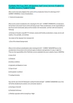 Pathfinder Hlz Exam 2024 &vert; All Questions And Correct Answers &lpar;Graded A&plus;&rpar; &vert; Verified Answers &vert; Updated Version&NewLine;