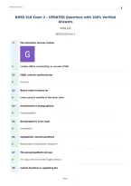 NURS 618 Exam 2 &ndash; UPDATED Questions with 100&percnt; Verified&NewLine;Answers
