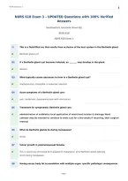 NURS 618 Exam 3 &ndash; UPDATED Questions with 100&percnt; Verified&NewLine;Answers