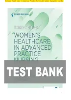 Test Bank for Women&rsquo;s Healthcare in Advanced Practice Nursing 3rd Edition by Ivy M&period; Alexander