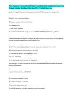 Wise Financial Literacy Certification Exam Questions And Correct Answers &vert; Already Graded A&plus; &vert; Latest Version 2024 &vert; Verified Answers&NewLine;