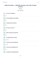NURS 618 EXAM 1 &ndash; UPDATED Questions with 100&percnt; Verified&NewLine;Answers