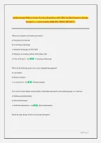 Epidemiology Midterm Exam Practice Questions with 100&percnt; Verified Answers Already Graded A&plus; &vert; Latest Update 2026&sol;2027 &lpar;MOST RECENT&excl;&excl;&excl;&rpar;