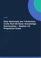 Ente Nazionale per l&rsquo;Aviazione Civile Part-66 Basic Knowledge Examination &ndash; Module 14 Exam