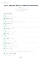 pls 101 final beatty &ndash; UPDATED Questions with 100&percnt; Verified&NewLine;Answers&NewLine;