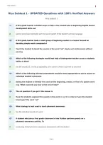 Rica Subtest 1 &ndash; UPDATED Questions with 100&percnt; Verified Answers&NewLine;