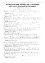 NSG 527 final exam&comma; last final ever &colon;&rpar; - Questions&NewLine;with Correct Answers &lpar;Verified Update&rpar;