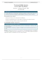 Lesnotities Statistiek 1 &vert; Voorwaardelijke kansen & Bayes &vert; HHS &vert; 2026&sol;27
