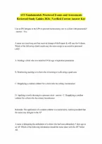 RN VATI Fundamentals RN ATI Fundamentals ATI Fundamentals Proctored Exams Assessments Test Preps Reviewed Study guides Answered Updated 20262027 Updat