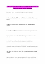 ATI Capstone Fundamentals Proctored Answers 20262027 RATED A