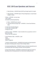 EEE 120 Exam Questions and Answers