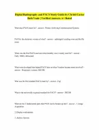 For Digital Radiography and PACS By Christi Carter Beth Veale A GUARANTEED