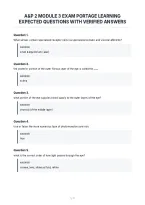 A&P 2 Module 3 Exam Portage Learning&NewLine;Expected Questions With Verified Answers&NewLine;