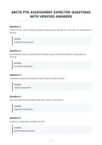 Abcte Ptk Assessment Expected Questions&NewLine;With Verified Answers