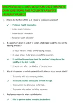 NHA CPT Phlebotomy Certification Exam 2026 &vert; Practice Questions and Answers