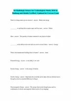 for Radiologic Science for Technologists Mosby 2026 by Bushong and Shields Verified Latest Update