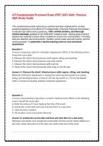 ATI Fundamentals Proctored Exam &lpar;PDF&rpar; 2026&sol;2027 &vert; Practice Q&A Study Guide