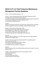 SACA C-211 4&period;0 Total Productive Maintenance Management Practice Questions&period;pdf&NewLine;&NewLine;