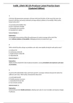 InsDE&lowbar;Life01 DE Life Producer Latest Practice Exam &lpar;Updated Edition&rpar;&NewLine;