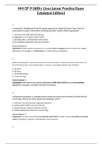 NM GF-9 Utility Lines Latest Practice Exam &lpar;Updated Edition&rpar;&NewLine;