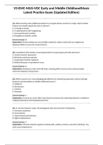 V3-EMC-MUS-VOC Early and Middle ChildhoodMusic Latest Practice Exam &lpar;Updated Edition&rpar;&NewLine;