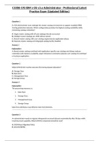 C1000-193 IBM z OS v3&period;x Administrator - Professional Latest Practice Exam &lpar;Updated Edition&rpar;&NewLine;
