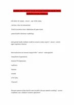 MEDSURG II HESI QUESTIONS ANSWERS 2026 Verified Questions with 100 Correct Answers Graded A
