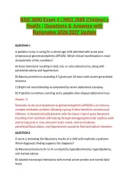 NSG 3600 Exam 4 &vert; NSG 3600 Children&rsquo;s &NewLine;Health &vert; Questions & Answers with &NewLine;Rationales 2026&sol;2027 Update