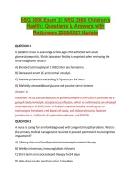 NSG 3600 Exam 3 &vert; NSG 3600 Children&rsquo;s &NewLine;Health &vert; Questions & Answers with &NewLine;Rationales 2026&sol;2027 Update