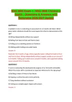 NSG 3600 Exam 1 &vert; NSG 3600 Children&rsquo;s &NewLine;Health &vert; Questions & Answers with &NewLine;Rationales 2026&sol;2027 Update