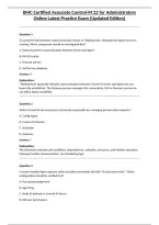 BMC Certified Associate Control-M 22 for Administrators Online Latest Practice Exam &lpar;Updated Edition&rpar;&NewLine;