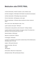 Medication aide STATE FINAL Questions and Explained Answers &lpar;2026&sol;2027&rpar;&NewLine;