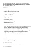 Nsg 502 Final Exam 2026&sol;2027 &vert; Q&A &vert; Wilkes University &vert; Advanced Nursing&NewLine;Research Questions And Correct Answers &lpar;Verified Answers&rpar; Plus Rationales&NewLine;2026 Q&A &vert; Instant Download Pdf