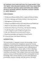 Nz Nursing State Exam And Practice Exam Newest 2026&NewLine;Test Bank &vert; New Zealand Nursing State Final Exam Prep&NewLine;With Complete 300 Real Exam Questions And Correct&NewLine;Detailed Answers &lpar;Verified Answers&rpar; Already Graded&NewLine;A&plus; &lpar;Most Recent&excl;&excl;