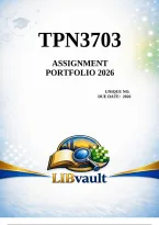 TPN3703 Portfolio 2026
