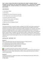 Osat &ndash; Social Studies Exam Practice Questions And Correct Answers &lpar;Verified&NewLine;Answers&rpar; Plus Rationale 2027 Q&A&vert; Instant Download Pdf&rsqb; &ndash; Questions And Answers&NewLine;&vert; Verified And Well Detailed Answers &vert; Plus Rationales &vert; Guaranteed Pass &vert; Latest&NewLine;Exam Update